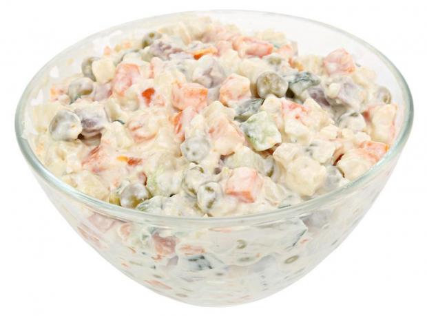

Салат Оливье Sinbad с мясом, 150 г