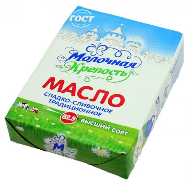 

Масло сливочное «Молочная крепость» 82,5%, 180 г