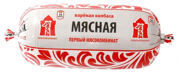 

Колбаса вареная «Первый Мясокомбинат» Мясная, 500 г