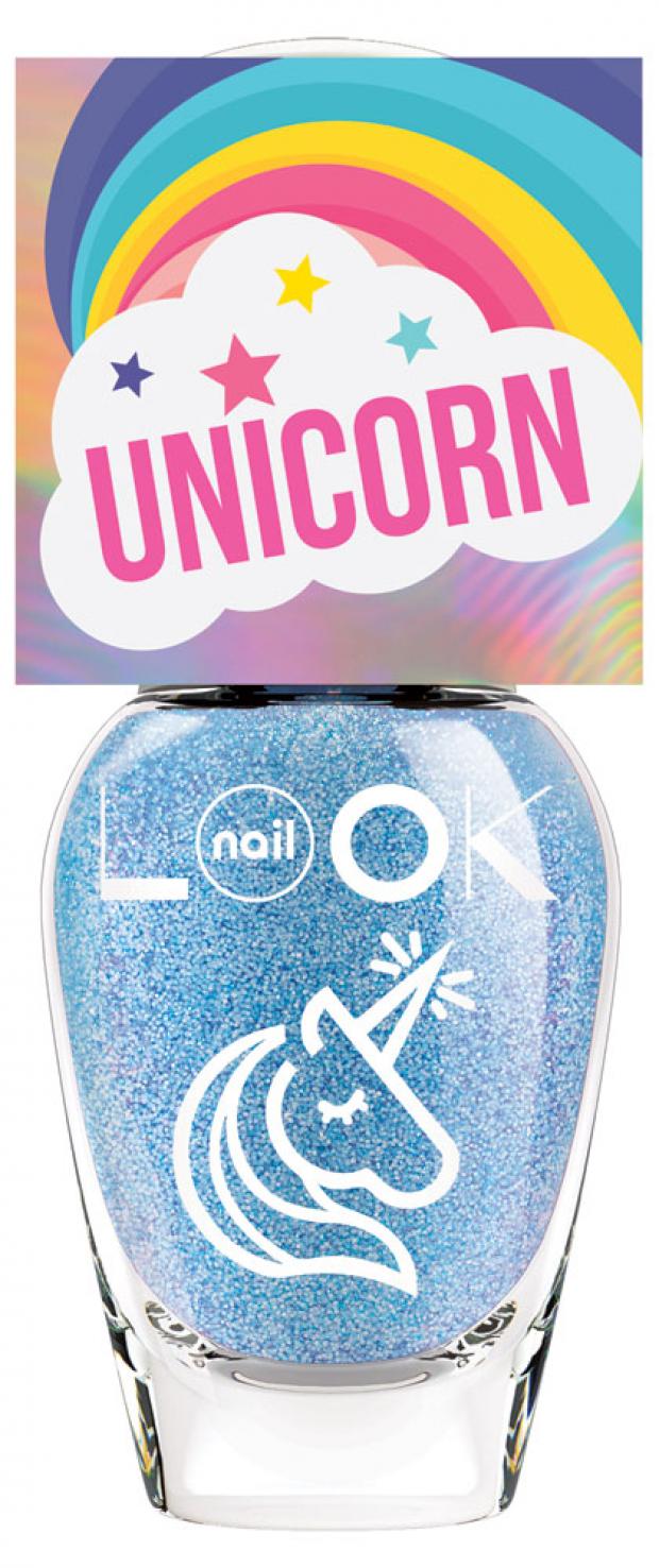 

Лак для ногтей Nail Look Unicorn Holo Blue, 8,5 мл