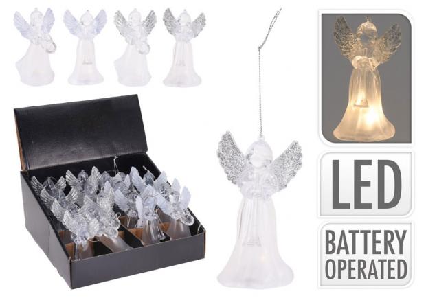 

Украшение с подсветкой Koopman Ангел, 6,5х6,5х11,5 см