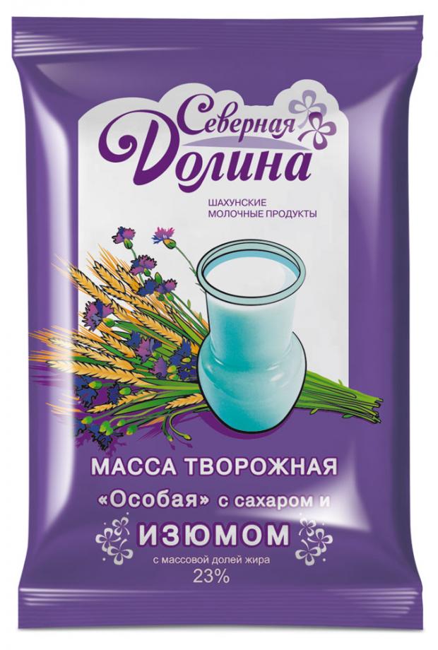 

Творожная масса «Северная Долина» с изюмом 23%, 180 г