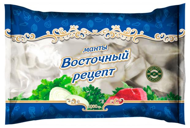 

Манты «Хвалынские» ВОСТОЧНЫЙ РЕЦЕПТ, 1 кг