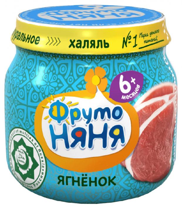 

Пюре «ФрутоНяня» ягнёнок с 6 мес, 80 г