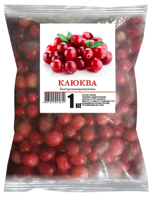 

Клюква замороженная «Русское приволье», 1 кг