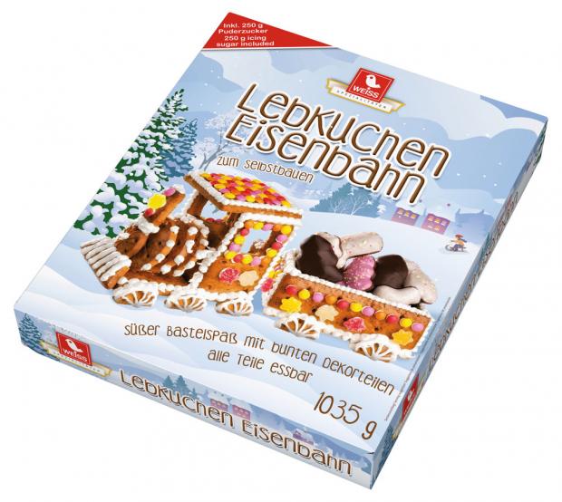 

Набор Weiss Lebkuchen Eisenbahn, 1,035 кг