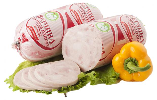 

Ветчина «Новоуральский мясной двор» с индейкой, 1 кг