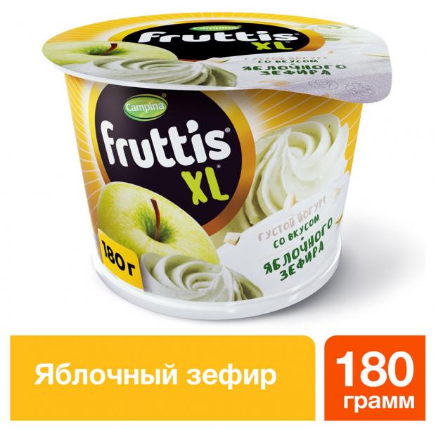 

Йогурт Fruttis XL со вкусом яблочного зефира 4,3%, 180 г