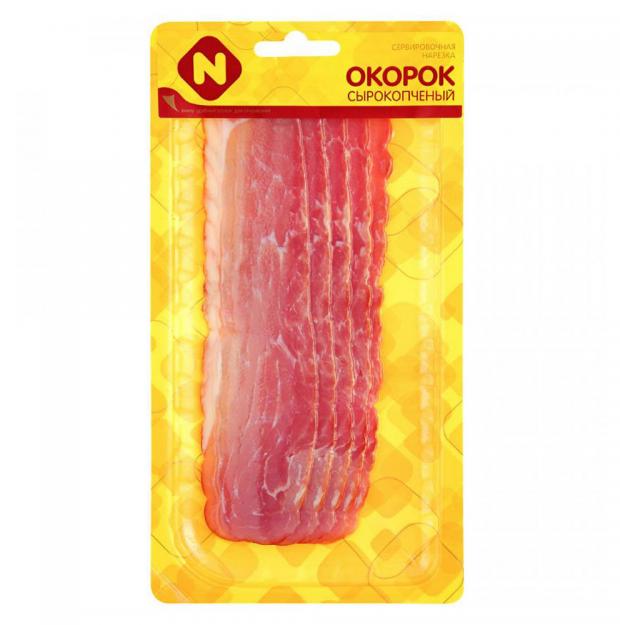 Окорок сырокопченый «Останкино» нарезка, 80 г