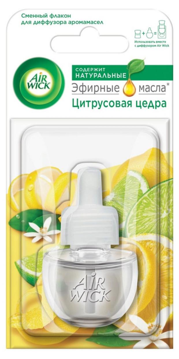 Сменный флакон для диффузора аромамасел AirWick Цитрусовая цедра 19 мл 345₽