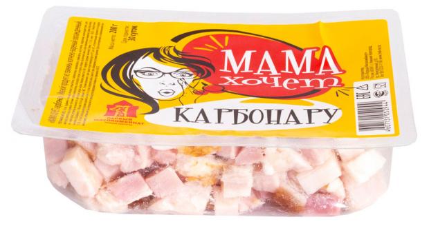 

Грудинка «Первый Мясокомбинат» Мама хочет карбонару, 200 г