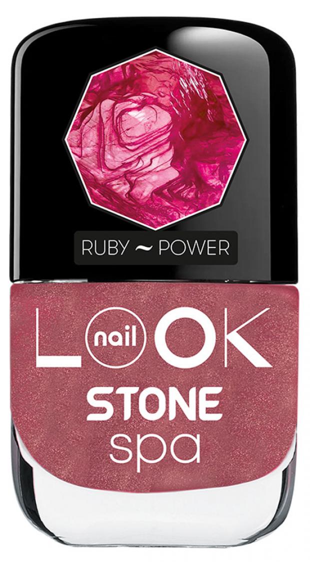 Лак для ногтей Nail Look Trends Stone Spa Royal Ruby, 8,5 мл