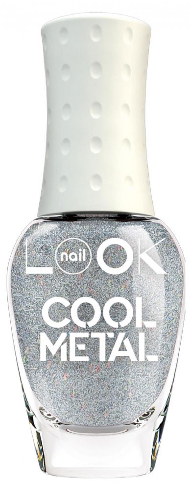 Лак для ногтей Nail Look Trends Cool Metal Silver Dust, 8,5 мл