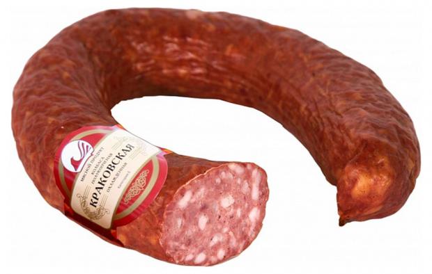 

Колбаса полукопченая «Атрус» Краковская, 400 г