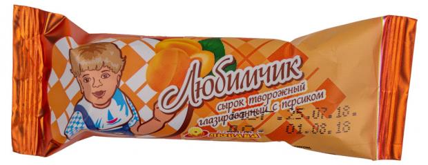 

Сырки глазированные «Любимчик» Персик, 45 г