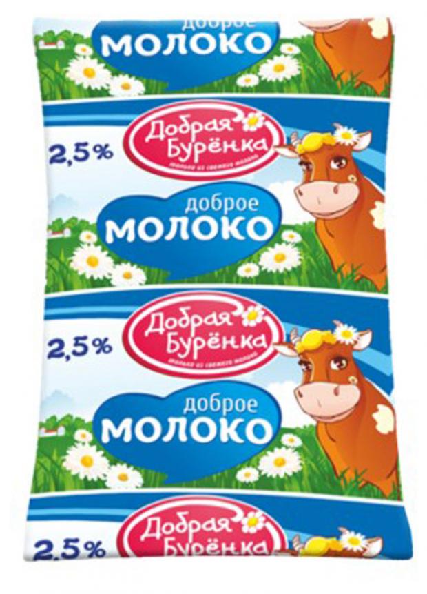 

Молоко «Добрая Буренка» ультрапастеризованное 2,5%, 900 г