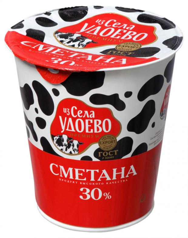 

Сметана «Из села Удоево» 30% 350 г
