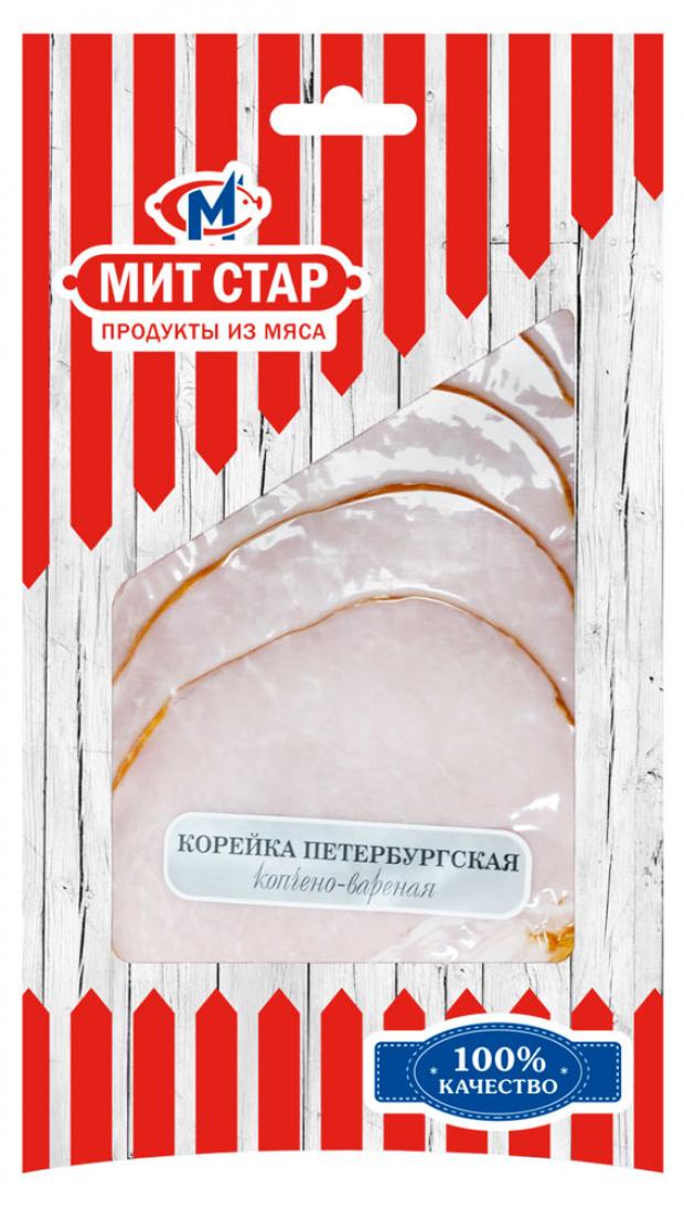 

Корейка копчено-вареная «Мит Стар» Петербургская нарезка, 130 г