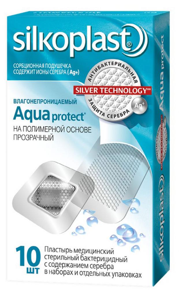 Пластырь Silkoplast Aquaprotect, 10 шт