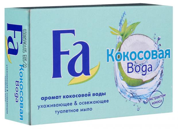 Мыло туалетное Fa Кокосовая вода с экстрактом кокоса, 90 г