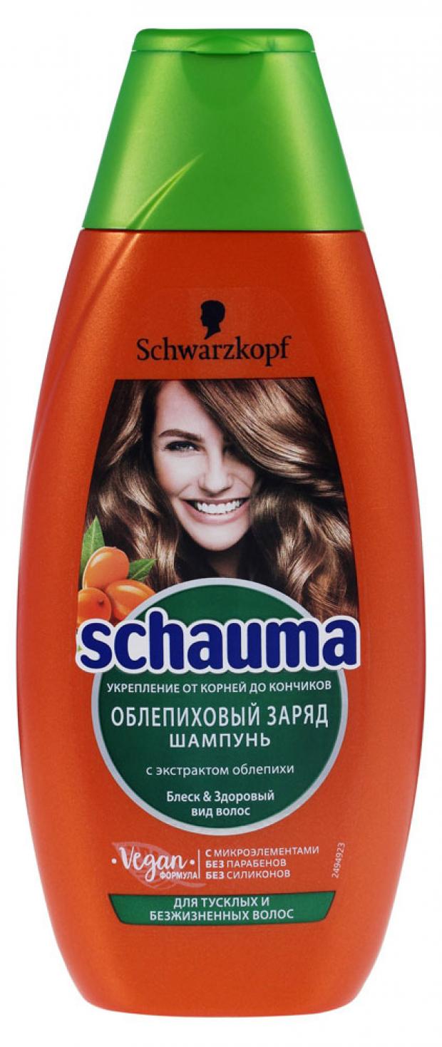 

Шампунь для волос Schauma облепиховый заряд, 380 мл