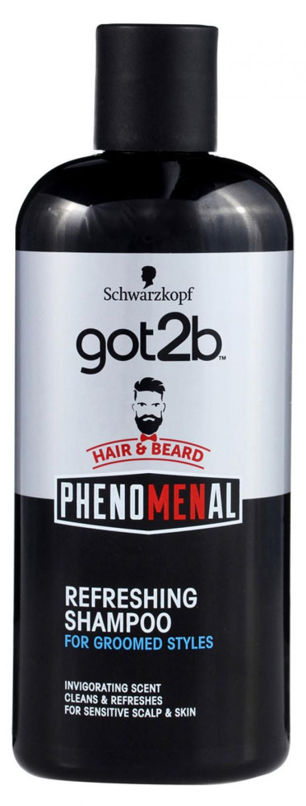 

Шампунь для волос и бороды Got2b Phenomenal, 250 мл