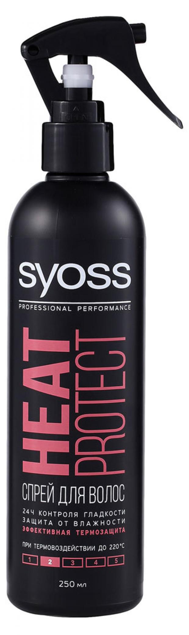

Спрей термозащитный для волос Syoss, 250 мл