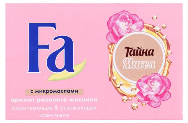 

Крем-мыло туалетное Fa Тайна масел розовый жасмин, 90 г
