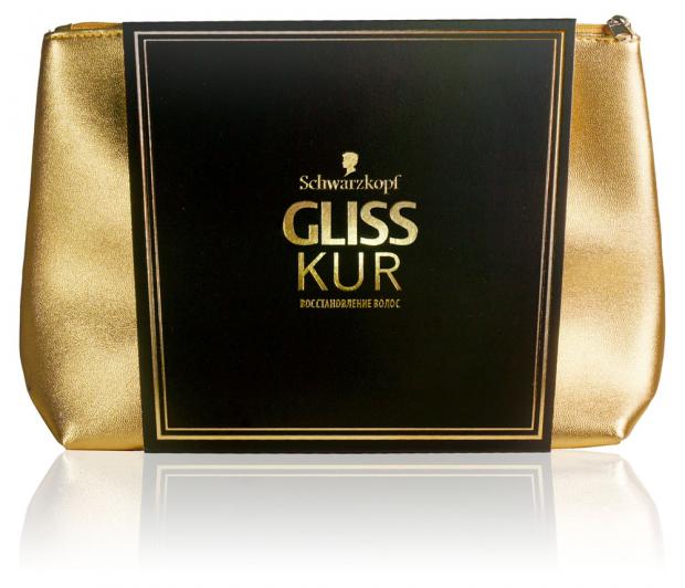 

Подарочный набор в косметичке Шампунь для волос Gliss Kur Oil Nutritive, 250 мл + Бальзам для волос Gliss Kur Oil Nutritive, 200 мл
