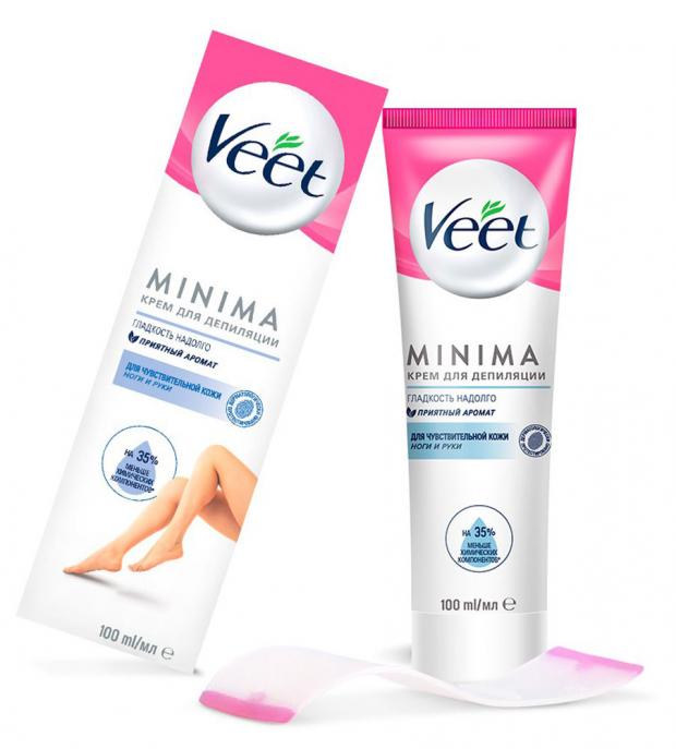 Крем для депиляции Veet алоэ вера и витамин Е для чувствительной кожи 100 мл 279₽