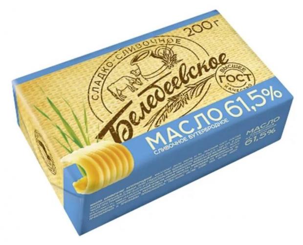 

Масло бутербродное «Белебеевский» 61,5%, 200 г