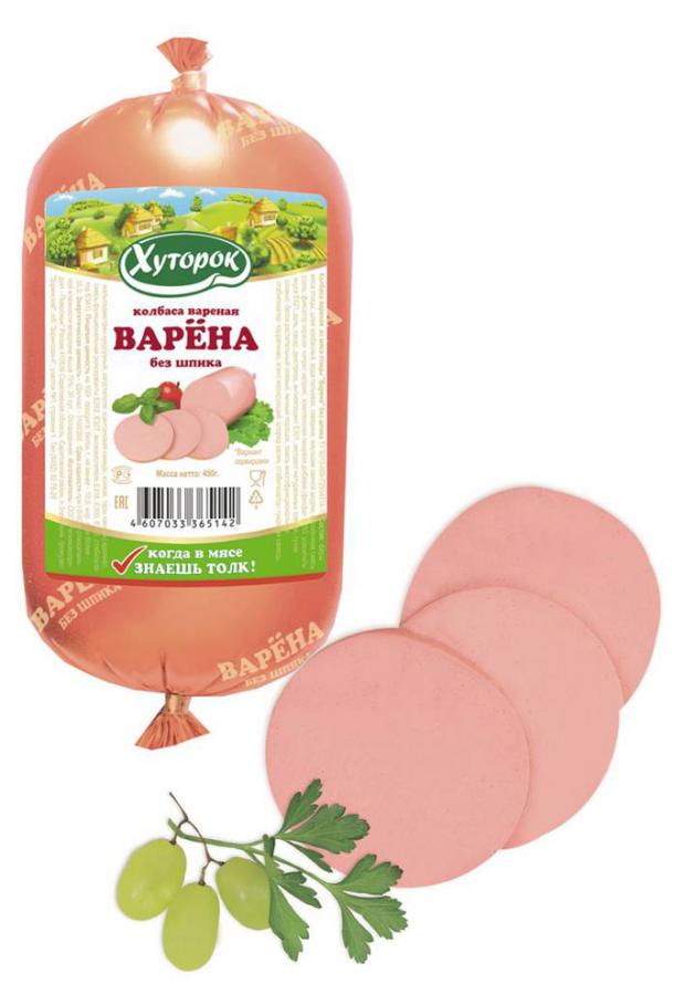 

Колбаса вареная «Хуторок» без шпика, 450 г