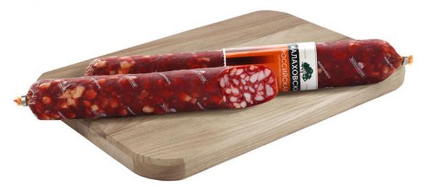 

Колбаса сырокопченая «Малаховский мясокомбинат» Классика (0,3-0,7 кг), 1 упаковка ~ 0,5 кг