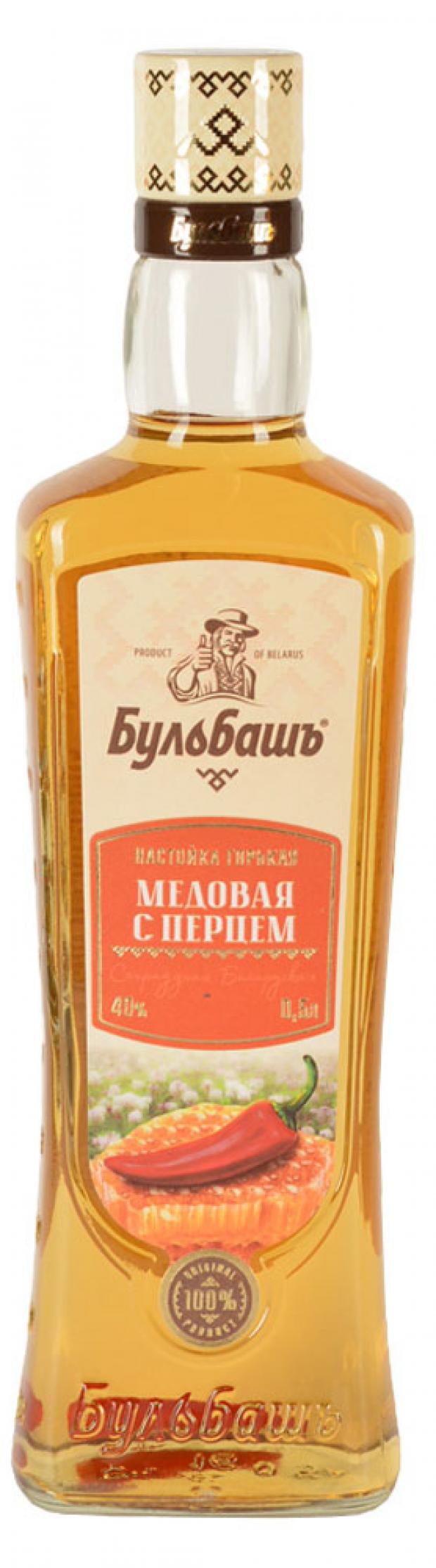 

Настойка «Бульбашъ» Медовая с перцем Беларусь, 0,5 л