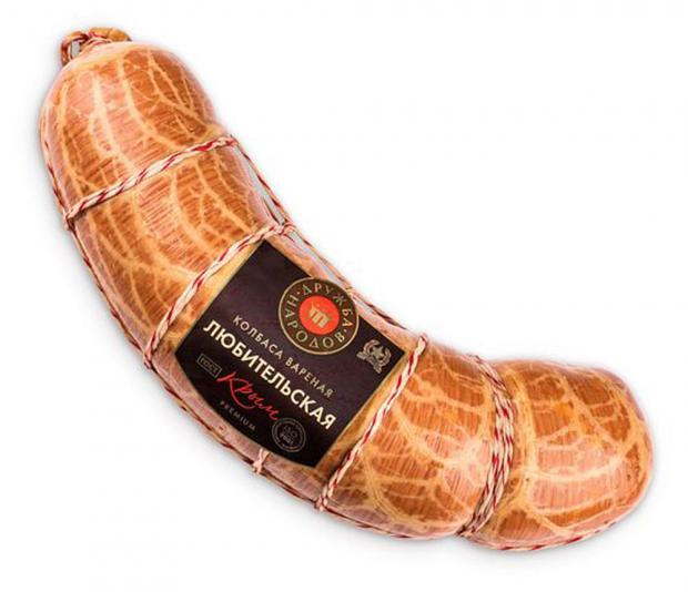 

Колбаса вареная «Дружба народов» Любительская (0,3-0,7 кг), 1 упаковка ~ 0,5 кг