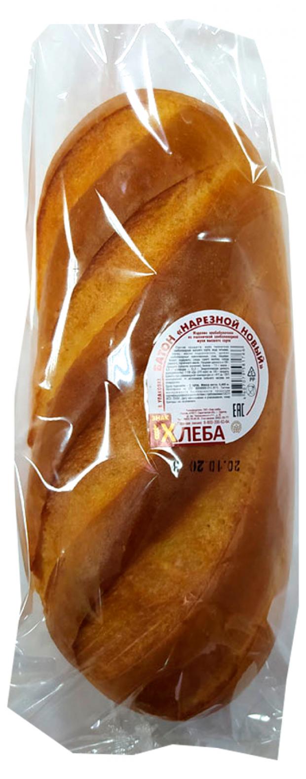 

Батон «Знак хлеба» нарезной, 400 г