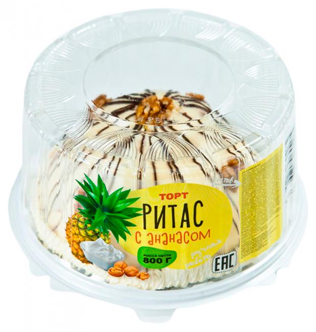 

Торт «Росвкус» Ритас, 800 г