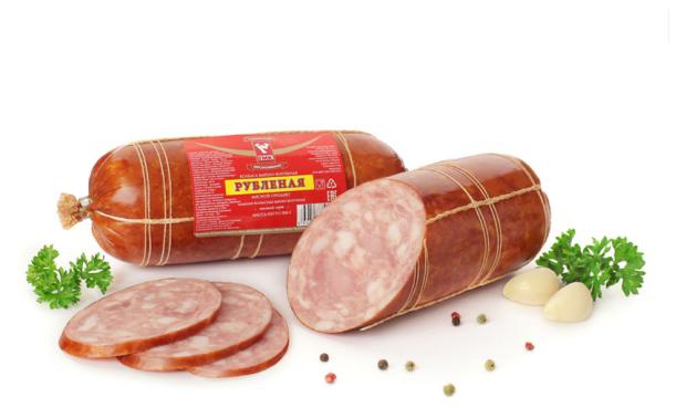 

Колбаса варено-копченая «Губкинский мясокомбинат» Рубленая, 500 г