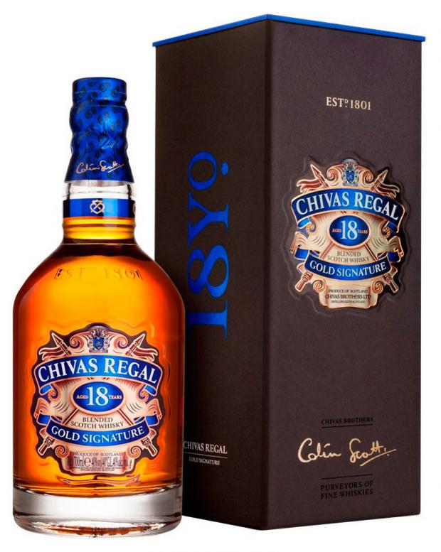 

Виски CHIVAS REGAL Gold signature Шотландия, 0,7 л
