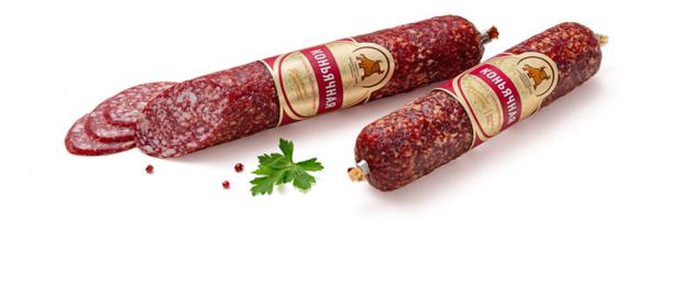 

Колбаса сырокопченая «Сибирская Продовольственная Компания» Коньячная (0,5-0,6 кг), 1 упаковка ~0,6 кг