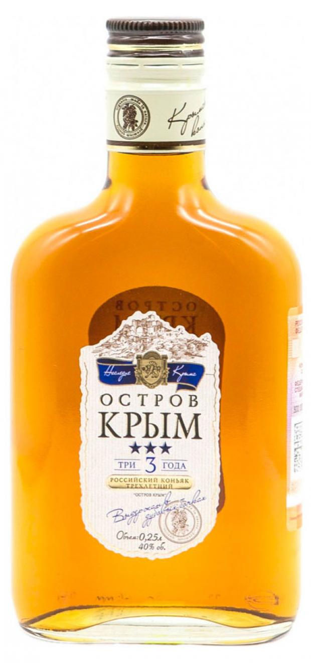 

Коньяк «Остров Крым» трехлетний Россия, 0,25 л