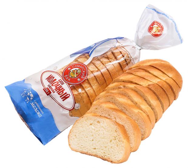 

Батон «СБКК» Молочный нарезка250 г