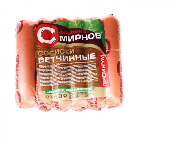 

Сосиски «Фабрика Смирнов» Ветчинные, 400 г