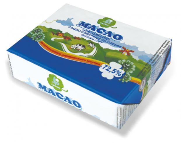 

Масло сладко-сливочное «Ситно» Крестьянское 72,5%, 180 г