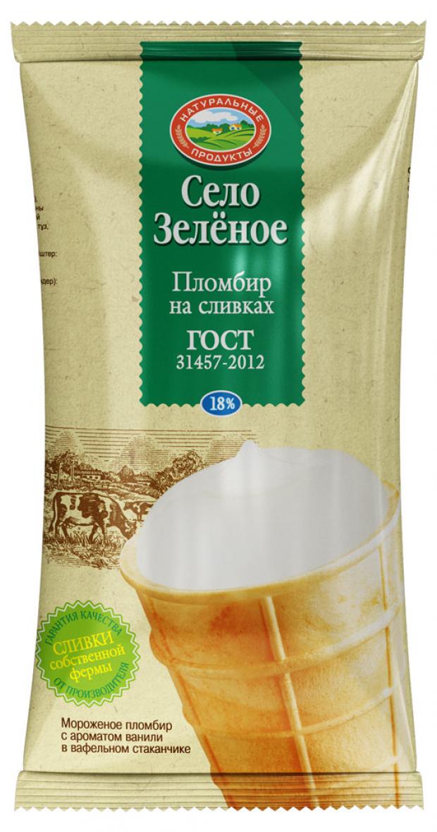 

Мороженое «Село Зеленое» пломбир на сливках, 90 г