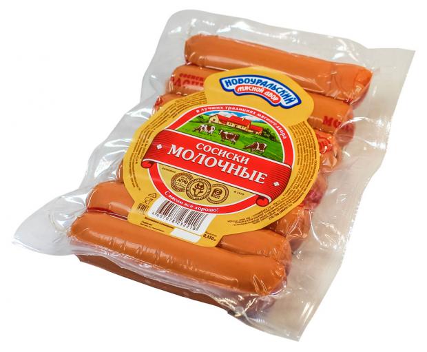 

Сосиски «Новоуральский мясной двор» Молочные, 350 г