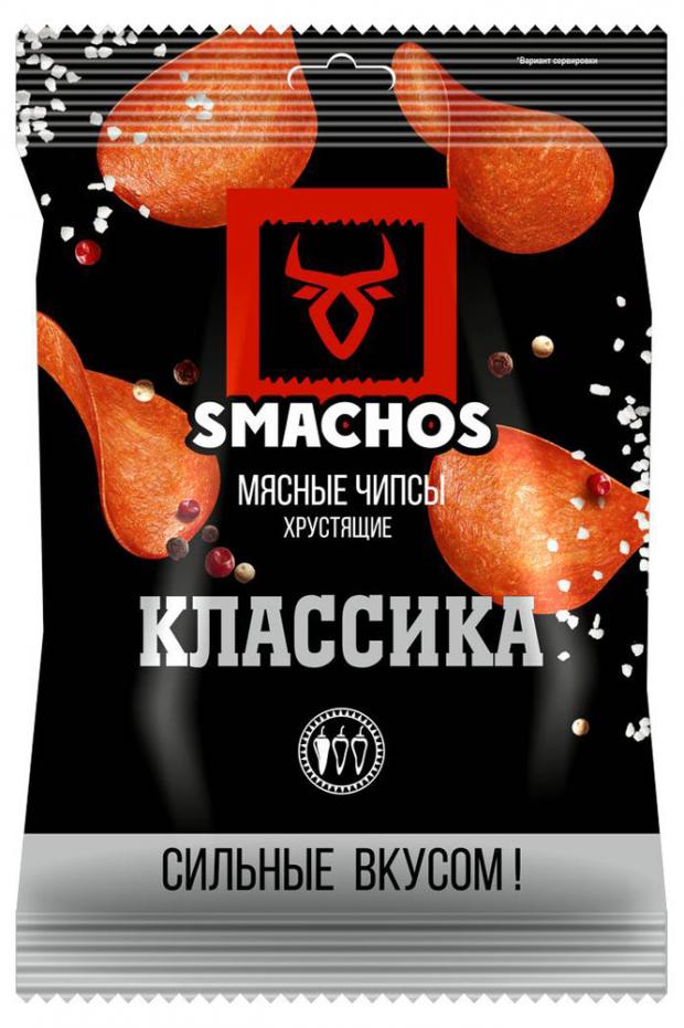 

Мясные чипсы Smachos классические, 25 г