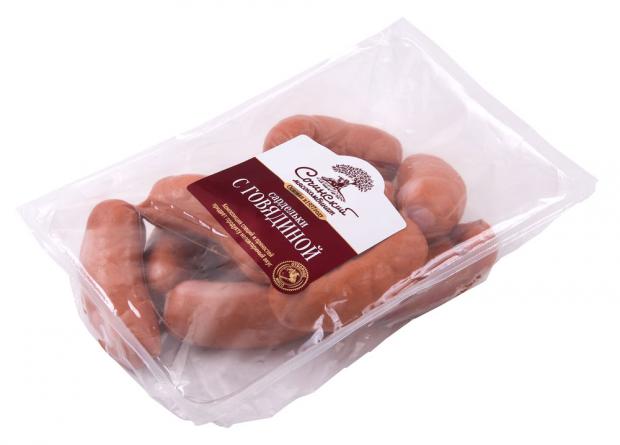 

Сардельки «Сочинский мясокомбинат» с говядиной (0,7-1,1 кг), 1 упаковка ≈1,1 кг