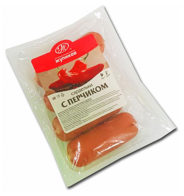 

Сардельки «Настоящие мясные изделия Жупиков» С перчиком мини (0,5-1 кг), 1 упаковка ~0,5 кг