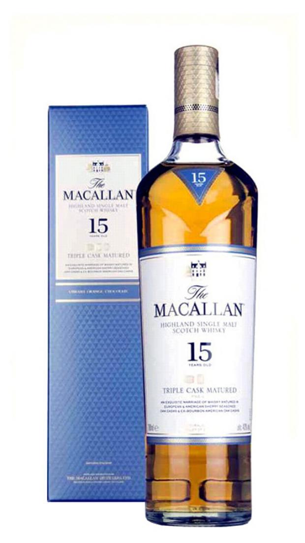 

Виски The MACALLAN 15 Years Old в подарочной упаковке Великобритания, 0,7 л